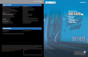 Гусеничні екскаватори Kobelco SK 140 LC 8