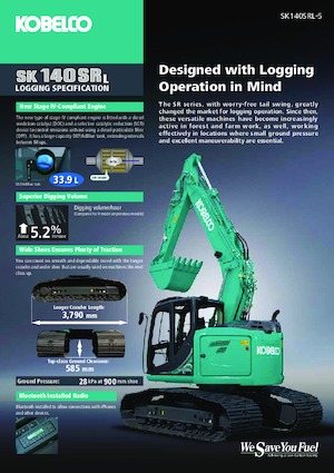 Гусеничні екскаватори Kobelco SK 140 SRL 5