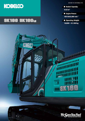 Гусеничні екскаватори Kobelco SK 180 10