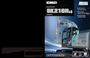 Гусеничні екскаватори Kobelco SK 210 HLC 10