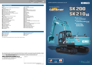Гусеничні екскаватори Kobelco SK 210 LC