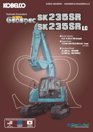 Гусеничні екскаватори Kobelco SK 235 SR 2
