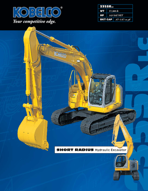 Гусеничні екскаватори Kobelco SK 235 SR NLC