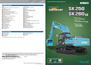 Гусеничні екскаватори Kobelco SK 260-8 LC