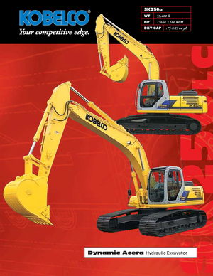 Гусеничні екскаватори Kobelco SK 250 LC DA