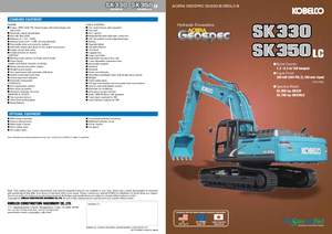Гусеничні екскаватори Kobelco SK 350 LC 10