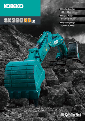 Гусеничні екскаватори Kobelco SK 380 XDLC