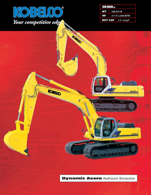 Гусеничні екскаватори Kobelco SK 480 LC