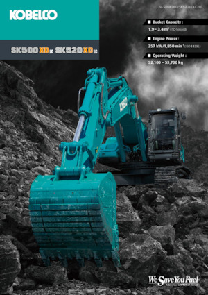Гусеничні екскаватори Kobelco SK 500 XDLC