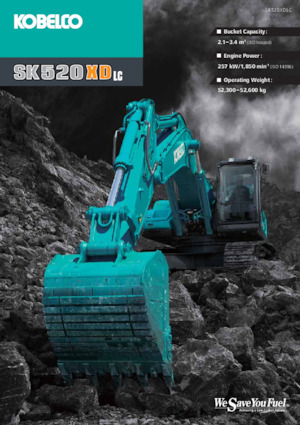 Гусеничні екскаватори Kobelco SK 520 XDLC 10