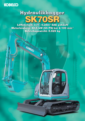 Гусеничні екскаватори Kobelco SK 70 SR