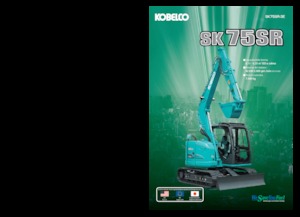 Гусеничні екскаватори Kobelco SK 75 SR 3