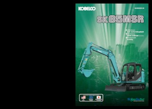 Гусеничні екскаватори Kobelco SK 85 MSRN 3