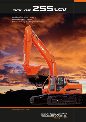 Гусеничні екскаватори Doosan Solar 255 LC-V