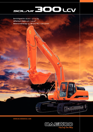 Гусеничні екскаватори Doosan Solar 300 LC-V