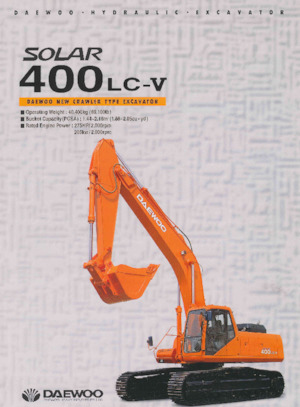 Гусеничні екскаватори Daewoo SOLAR 400LC-V