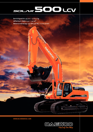 Гусеничні екскаватори Doosan Solar 500 LC-V Gigant