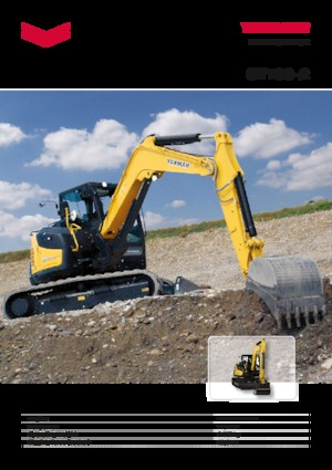 Гусеничні екскаватори Yanmar SV 100-2 CR