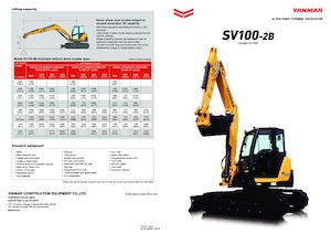 Гусеничні екскаватори Yanmar SV 100