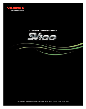 Гусеничні екскаватори Yanmar SV 100