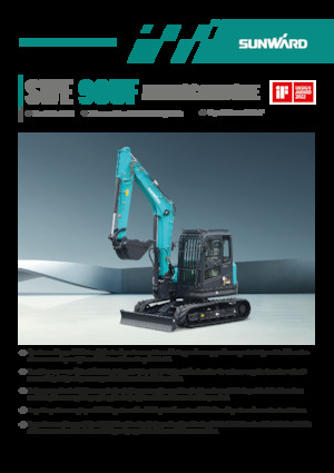 Гусеничні екскаватори Sunward SWE90UF