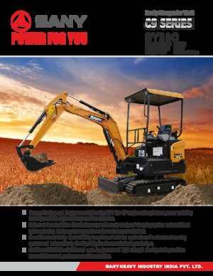 Міні-екскаватори Sany SY20C