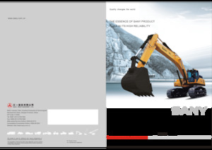 Гусеничні екскаватори Sany SY420C