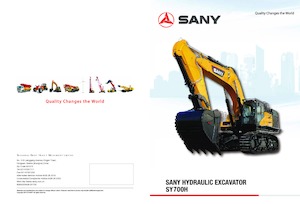 Гусеничні екскаватори Sany SY700H