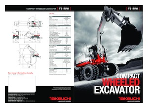 Гусеничні екскаватори Takeuchi TB 175