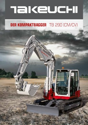 Гусеничні екскаватори Takeuchi TB 290 CV