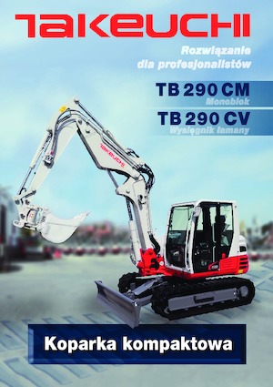 Гусеничні екскаватори Takeuchi TB290