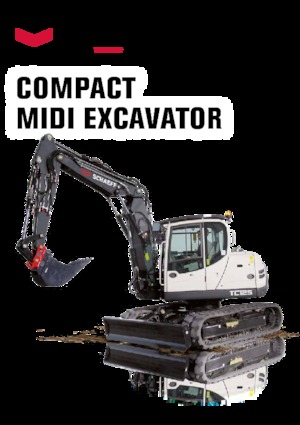 Гусеничні екскаватори Schaeff TC 125