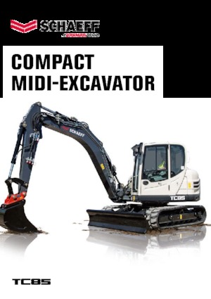 Гусеничні екскаватори Schaeff TC 85