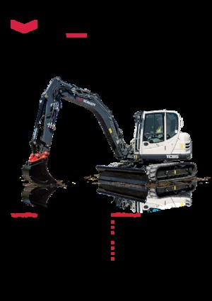 Гусеничні екскаватори Terex TC 85