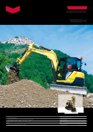 Гусеничні екскаватори Yanmar VIO 80-1 ACR