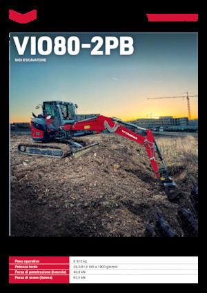 Гусеничні екскаватори Yanmar ViO80-2PB 
