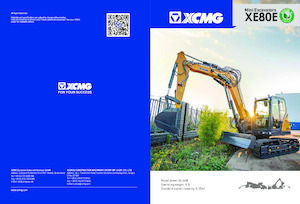 Гусеничні екскаватори XCMG XE80E Double Boom