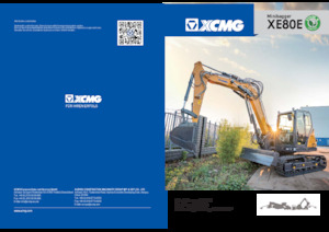 Гусеничні екскаватори XCMG XE80E Single boom