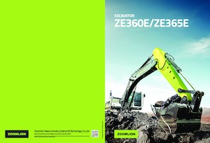 Гусеничні екскаватори Zoomlion ZE365E-10