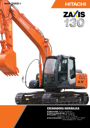 Гусеничні екскаватори Hitachi ZX 130-3