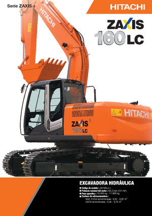Гусеничні екскаватори Hitachi ZX 160 LC-3