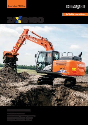 Гусеничні екскаватори Hitachi ZX160LC-6