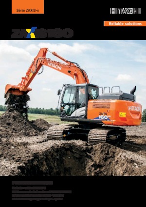 Гусеничні екскаватори Hitachi ZX160LC-6
