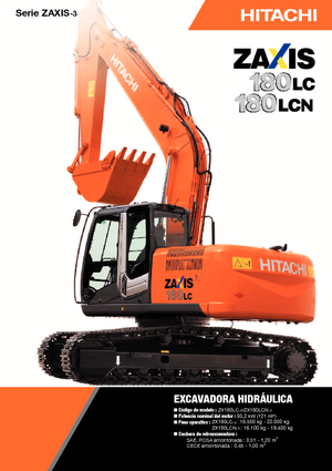 Гусеничні екскаватори Hitachi ZX 180 LC-3