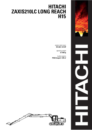 Гусеничні екскаватори Hitachi ZX 210 LC