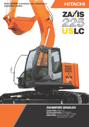 Гусеничні екскаватори Hitachi ZX 225 USLC-3