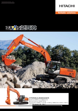 Гусеничні екскаватори Hitachi ZX 250 LC-5
