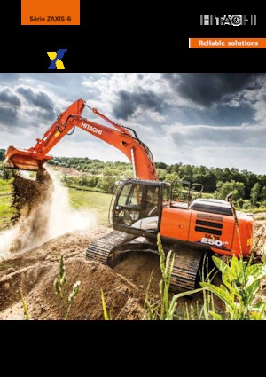 Гусеничні екскаватори Hitachi ZX250LCN-6
