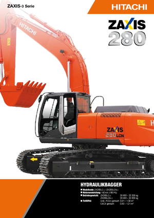 Гусеничні екскаватори Hitachi ZX 250 LC-3