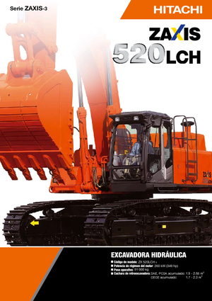 Гусеничні екскаватори Hitachi ZX 520 LCH-3